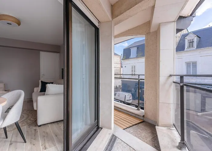 Appartement Modern With Parking Place Morny Deauville